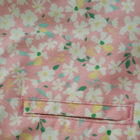 Little Girls Floral Overall dress NWT - Picture 2 of 3